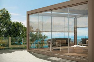 Cortinas de cristal para terrazas